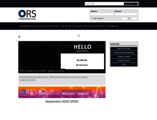 ors.memberclicks.net screenshot