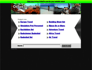 orsetto.com screenshot
