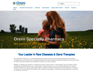orsinispecialtypharmacy.com screenshot