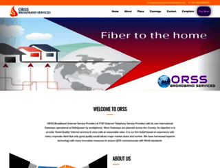 orssbroadband.com screenshot
