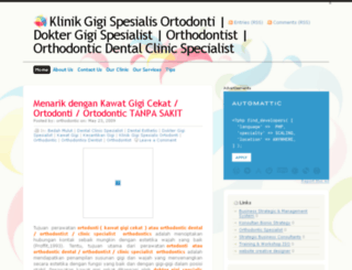 orthodontic.wordpress.com screenshot