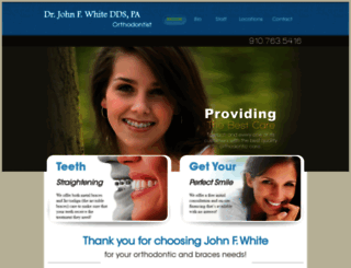 orthodonticbracesnc.com screenshot