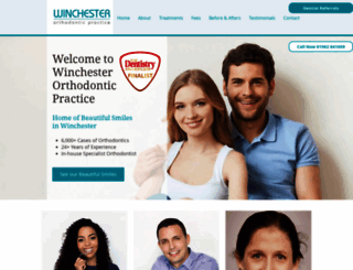 orthodontics.co.uk screenshot