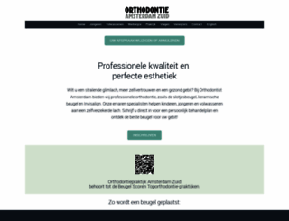 orthodontieamsterdam.nl screenshot