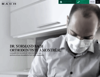 orthodontistemontreal.com screenshot