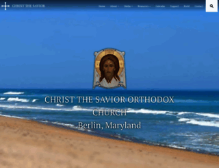 orthodoxdelmarva.org screenshot