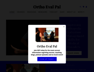 orthoevalpal.com screenshot