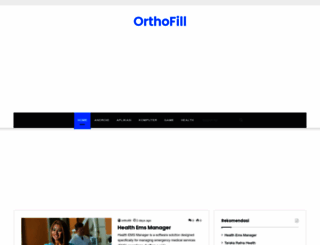 orthofill.com screenshot
