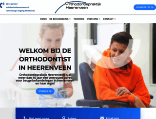 orthoheerenveen.nl screenshot