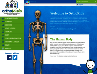 orthokids.org screenshot