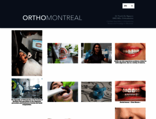 orthomontreal.com screenshot