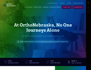 orthonebraska.com screenshot