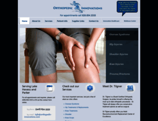 orthopedic-innovations.com screenshot