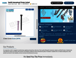 orthopedicequipments.com screenshot
