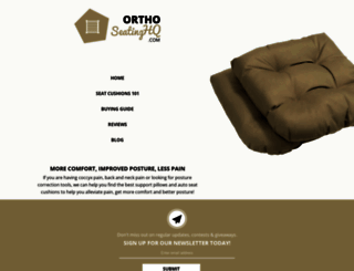 orthoseatinghq.com screenshot