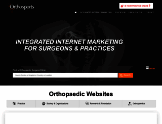 orthosports.info screenshot