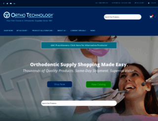 orthotechnology.com screenshot