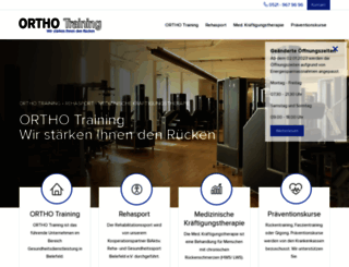 orthotraining-bielefeld.de screenshot
