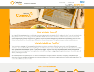ortolanconnect.com screenshot