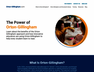 orton-gillingham.com screenshot