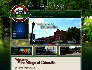 ortonvillevillage.com screenshot