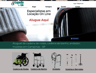 ortopediaecia.com.br screenshot