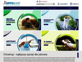 ortoshop.pl screenshot