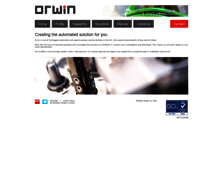 orwin.co.uk screenshot