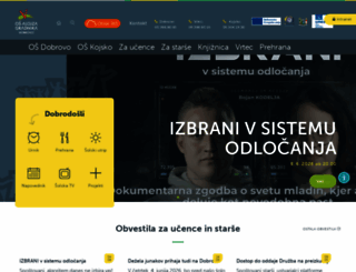 os-dobrovo.si screenshot
