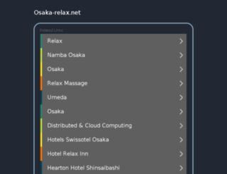osaka-relax.net screenshot