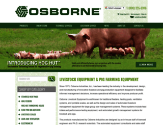 osbornelivestockequipment.com screenshot