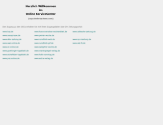 osc.hildesheimer-allgemeine.de screenshot