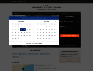 oscar.corfu.hotels-corfu.com screenshot