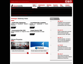 oscarramilo.com screenshot