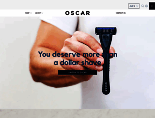 oscarrazor.com.au screenshot