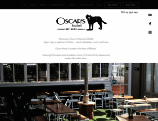 oscarshotel.com.au screenshot