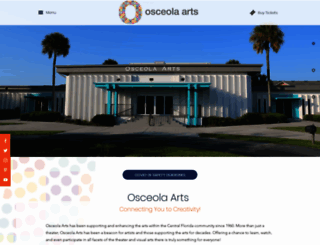 osceolaarts.org screenshot