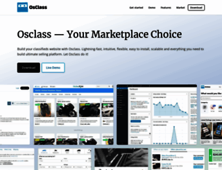 osclass-classifieds.com screenshot
