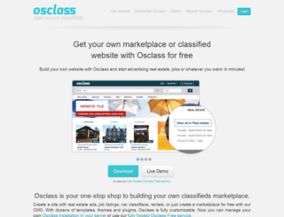 osclass.org screenshot