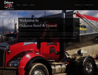 oshawasand.com screenshot