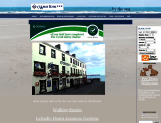 osheas-hotel.com screenshot
