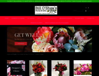 osheasflowers.com screenshot