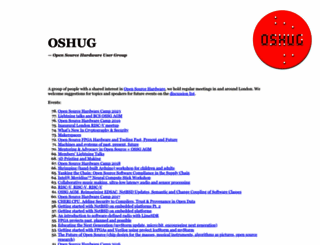 oshug.org screenshot