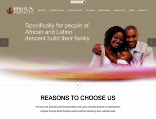 oshunfertility.com screenshot