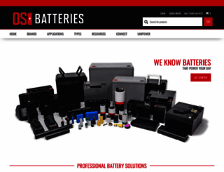 osibatteries.com screenshot