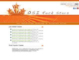 osirockstars.com screenshot
