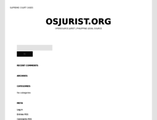 osjurist.org screenshot