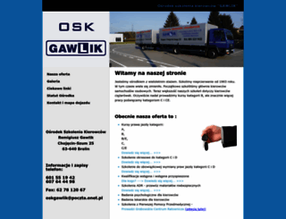 oskgawlik.pl screenshot