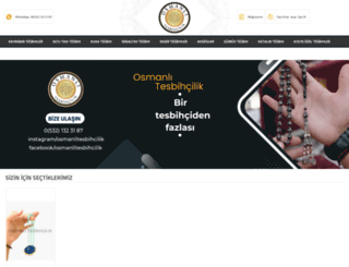 osmanlitesbihcilik.com screenshot
