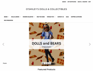 osmileysdollsandcollectibles.com screenshot
